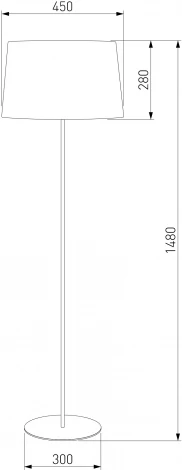 Торшер Maja 2919 (220V)