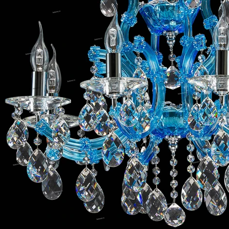 Подвесная люстра Osgona Champa blu 698085