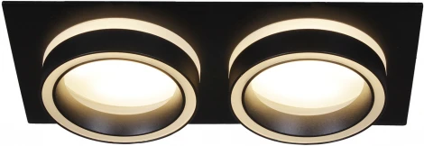 Встраиваемый точечный светильник Reluce 53003-9.0-002LD GX53 BK (220V)