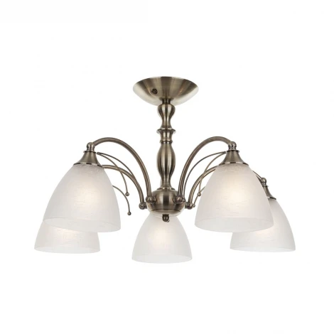 Потолочная люстра IDLamp Milana 273/5PF-Oldbronze