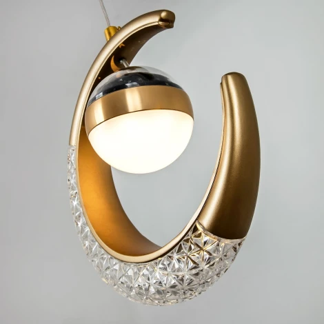 Подвесной светильник светодиодный с регулировкой цветовой температуры LED4U LED4U L7112-1 GD