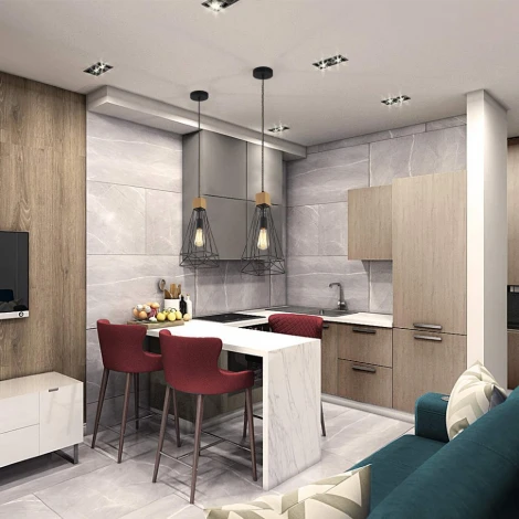 Подвесной светильник Lumien Hall Karru LH4117/1P-BK