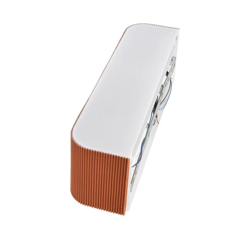 Настенный светильник Lumion Gofera 8329/4W белый/кирпичный, металл/текстиль/пластик E14 4*40W 220V