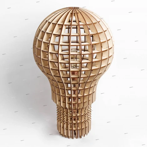 Интерьерная настольная лампа Day&Night Лампочка Ильича S0010