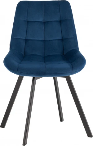 Стул вращающийся Флекс велюр синий УТ000037584