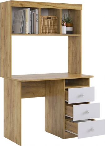 Форсаж Стол, цвет дуб крафт золотой/белый Mebelson (арт.MKF-05.2725)