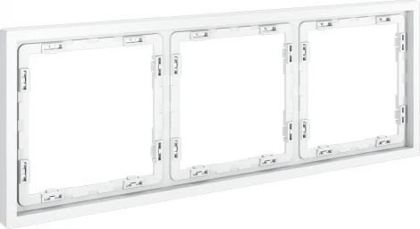 Рамка на 3 поста (белый матовый) Voltum S70 VLS100302