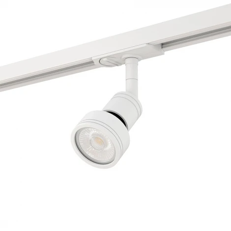 Трековый светильник однофазный 7W 220V White RAUMBERG 8126Wh (круглые)