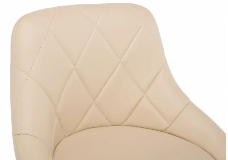 Барный стул Woodville Curt бежевый 1382