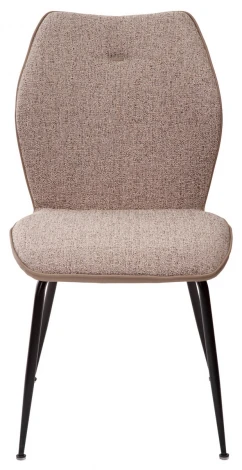 Обеденный стул M-City BERLIN бежевый меланж FC05 / бежевый #621, экокожа