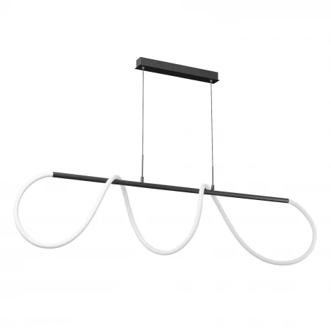 Подвесной светильник с гибким неоном и пультом Citilux Python CL220121 (регулировка яркости, LED, на тросе)