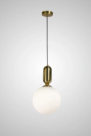 Подвесной светильник AM Group AM460 L250 POLISHED GOLD (220V, на проводе, шар)