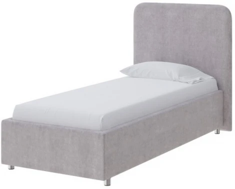 PROxSON Кровать Олаф (Ткань: Велюр Лофти Серый) 90x200