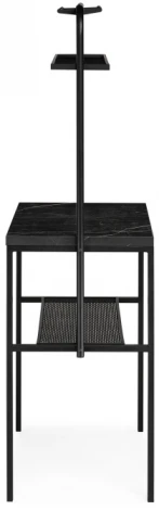 Барный стол Woodville Нари 120х50х171 файерстоун / черный матовый 554137