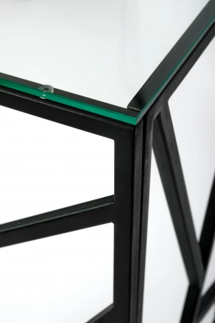 Консольный стол AllConsoles 1051-CB clear черный муар