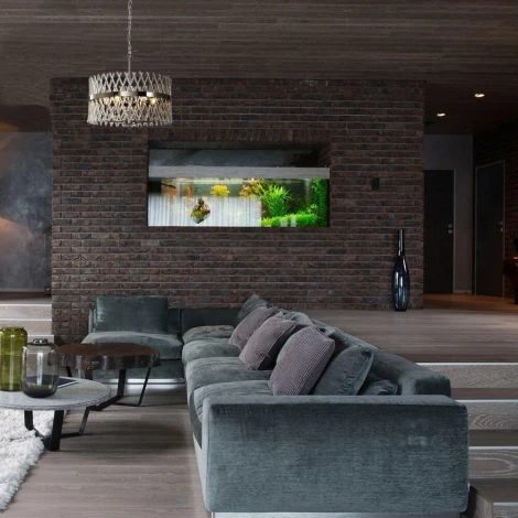 Подвесная люстра Lumien Hall Baziano LH3040/6P-NK-CL