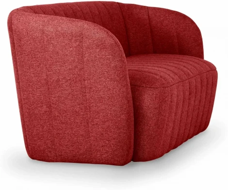 Диван Lecco ОГОГО (арт.745063), (Ткань,Рогожка/Красный)