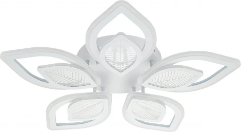 Потолочная люстра Escada Anise 10288/10 LED*130W White (ночной режим, 220V, пульт управления)