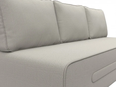 Диван прямой Приам (Бежевый/Рогожка) Лига Диванов арт.122732