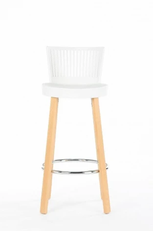Барный стул Trinidad  Белый полипропилен