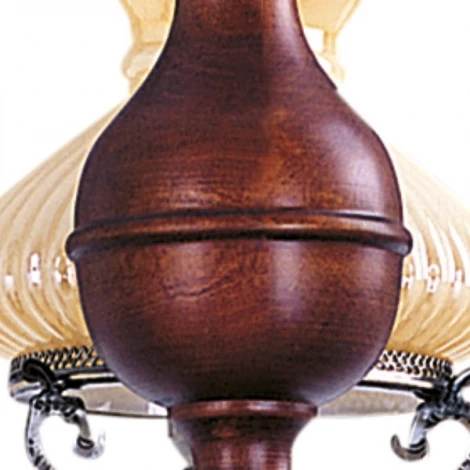 Подвесная люстра N-Light 835 835-03-02 красное дерево+бронза