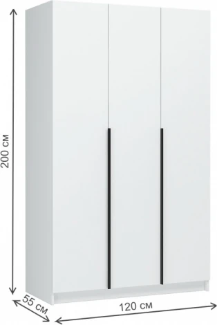 Шкаф Широн Woodville (ЛДСП/Белый) арт.589125