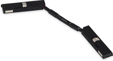 Токопроводящий соединитель для шинопроводов Donolux Slim Line Mini Сonnector 90 DLSM B1
