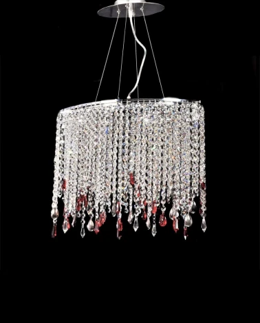 Подвесная люстра Lumina Deco Santosa LDP 7051-4 CHR