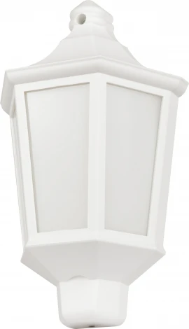 Настенный фонарь уличный ЭРА НБУ 06-60-003 У1 белый мат. (220V, IP44)