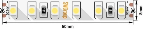 Светодиодная лента SWG SWG3120 SWG3120-24-9.6-WW-M