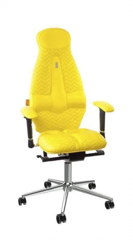 Эргономичное кресло Galaxy Kulik System Бежевая кожа