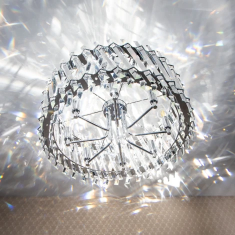 Подвесная люстра Citilux Ингвар CL334281 (220V, на цепи, круглые)