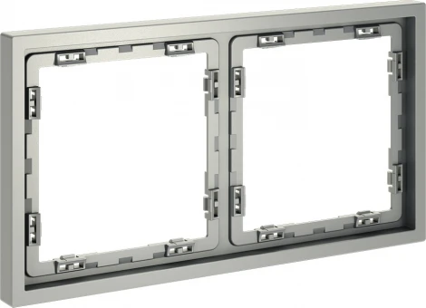 Рамка на 2 поста (сталь) Voltum S70 VLS100205