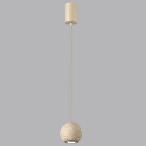 Подвесной светильник Odeon Light Dex 6625/5L камень/металл IP20 LED 5W 3000K 220V (на проводе, шар)