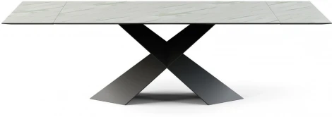 Стол раскладной Top Concept Tyler (180+40+40), керамика матовая, светлый