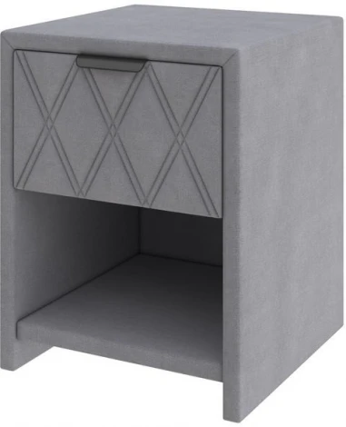 PROxSON Тумба Side (Ткань: Рогожка Тетра Стальной) 44x45