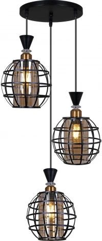 Подвесной светильник Reluce 01002-0.9-03 BK (220V, на проводе)