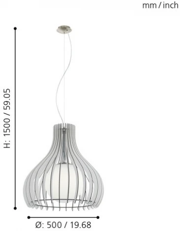 Подвесной светильник Eglo Tindori 96211