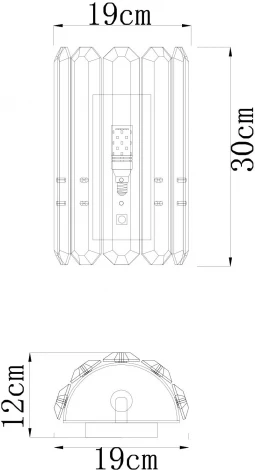 Бра Divinare Tenerife 7136/02 AP-1 (220V)