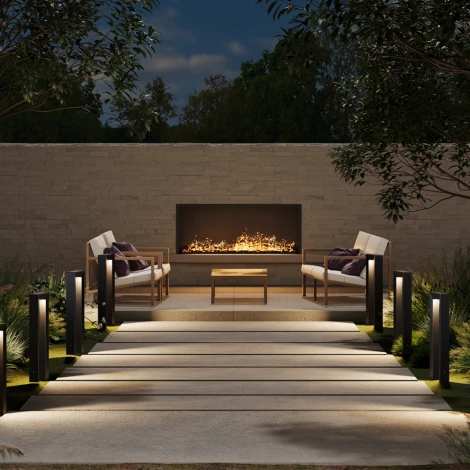 Наземный светильник Maytoni Frama O469FL-L12GF3K (LED, 220V, IP65)