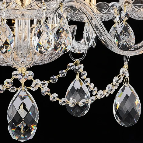 Подвесная люстра ILLUMICO IL2066-5PBC-25 ELITE