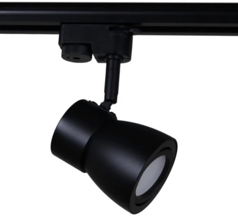 Трековый светильник однофазный 220В Reluce 06302-9.3-001RN MR16 BK