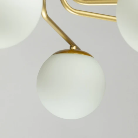 Потолочная люстра на штанге De City Оливия 306017208 (плафоны шарики)