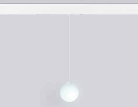 Трековый светильник магнитный светодиодный диммируемый Ambrella TRACK SYSTEM GL1441 (регулировка яркости, 220V, пульт управления, управление смартфоном, умный дом - LampSmart, шар)