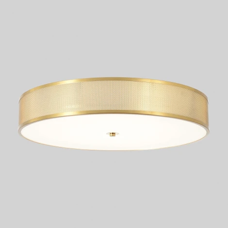 Потолочный светильник круглый с пультом Crystal Lux BUTTON PL40W LED