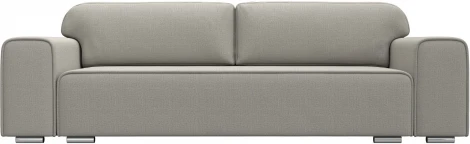 Диван прямой Лига-029 (Бежевый/Рогожка) Лига Диванов арт.122651