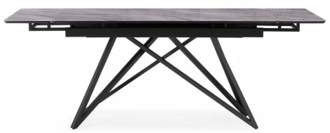 Кухонный стол Notta Вилсон (Металл,Стекло/Черный) арт.612174