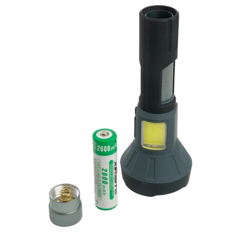 Фонарь ручной с аккумулятором USB ZOOM Feron TH2410 48790