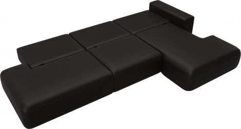 Диван угловой Лига-036 НПБ Модерн Лонг правый угол Лига Диванов (Экокожа) арт.127750