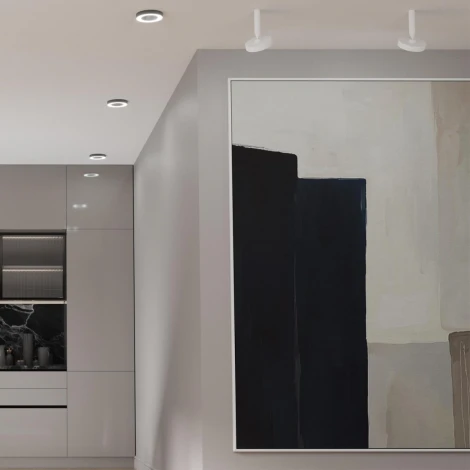 Светильник накладной светодиодный Novotech Mirror 359278 OVER белый IP20 LED 18W 85-265V 1350Лм 3000К (220V, круглые)